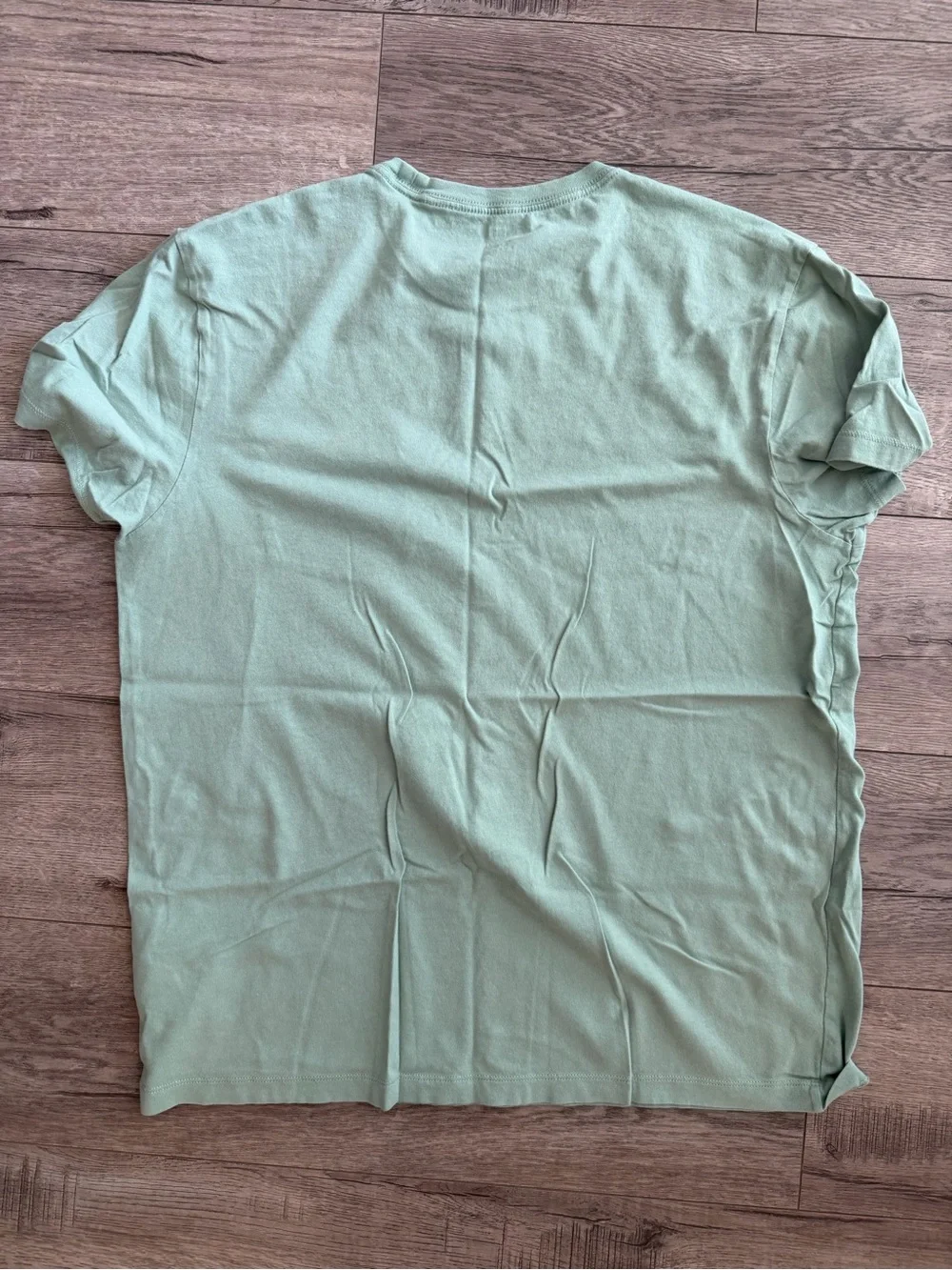 J. Crew Mint Green Crew Neck Pocket Tee